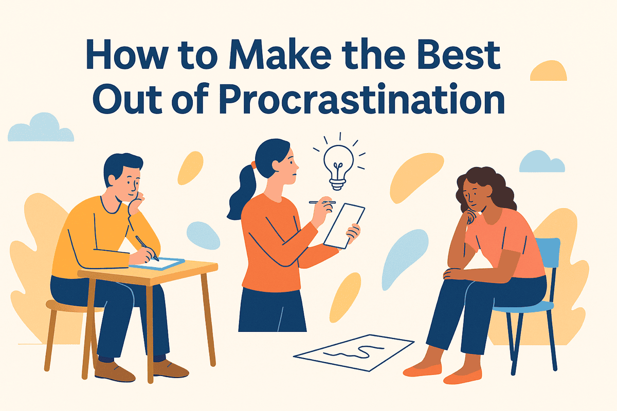 HOW TO MAKE THE BEST OUT OF PROCRASTINATION